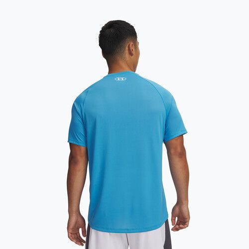 Maglia da allenamento uomo Under Armour Tech 2.0 ether blue/white