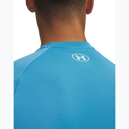 Maglia da allenamento uomo Under Armour Tech 2.0 ether blue/white