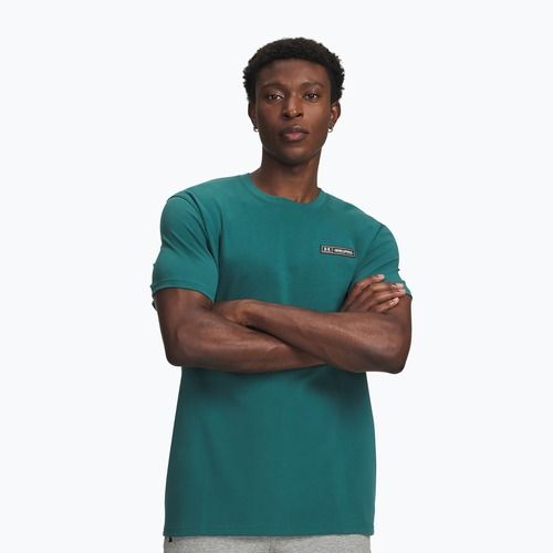 T-shirt uomo Under Armour HW Armour Label rack green/black