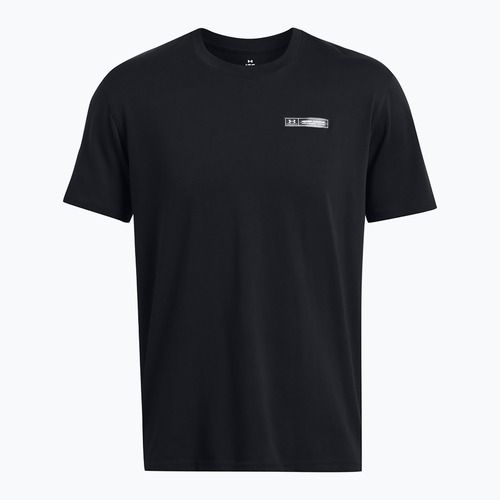 T-shirt uomo Under Armour HW Armour Label black/black/black
