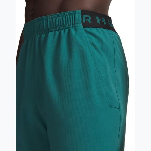 Pantaloncini da allenamento uomo Under Armour Ua Vanish Woven 6in rack green/ultimate black