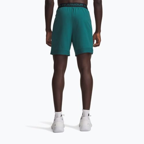 Pantaloncini da allenamento uomo Under Armour Ua Vanish Woven 6in rack green/ultimate black