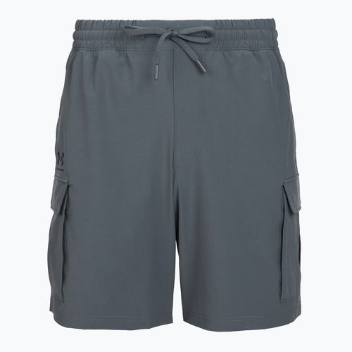 Pantaloncini da allenamento uomo Under Armour Vibe Woven Cargo castlerock/black