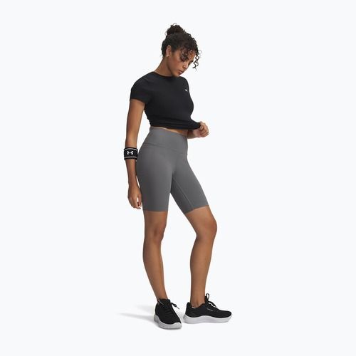 Pantaloncini da allenamento da donna Under Armour Motion Bike EMEA clay green/black