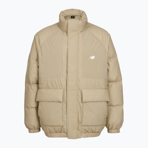 Piumino uomo New Balance NBX Academy Mix Down beige