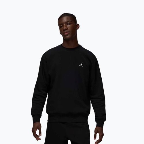Felpa uomo Nike Jordan Brooklyn Fleece Crew black/white