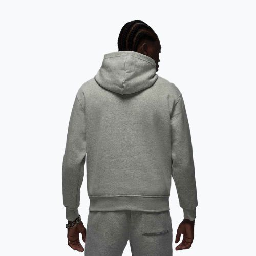 Felpa da uomo Jordan Brooklyn Fleece grey heather/white