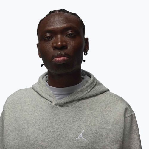 Felpa da uomo Jordan Brooklyn Fleece grey heather/white