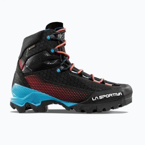 Scarponi da alpinismo donna La Sportiva Aequilibrium ST GTX black/hibiscus