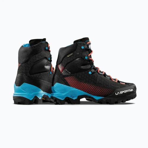 Scarponi da alpinismo donna La Sportiva Aequilibrium ST GTX black/hibiscus