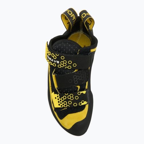 Scarpe da arrampicata uomo La Sportiva Miura VS black/yellow