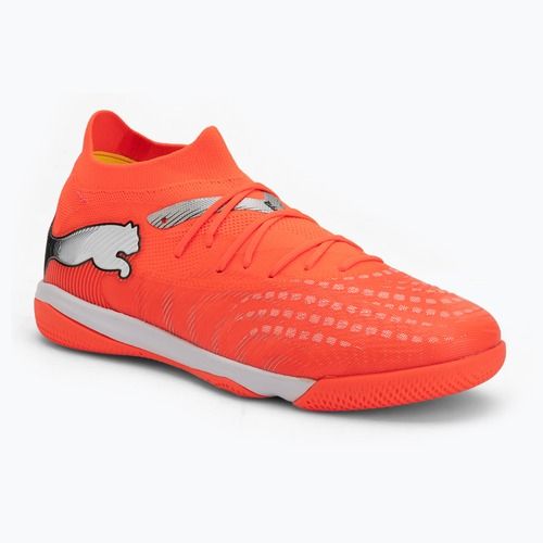 Scarpe da calcio PUMA Future 9 Match IT glowing red/puma white/puma black/puma silver