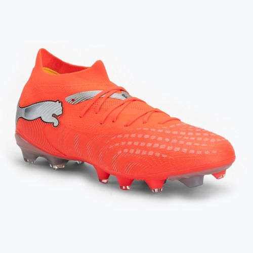 Scarpe da calcio PUMA Future 9 Fusion FG/AG glowing red/puma white/puma black/puma silver