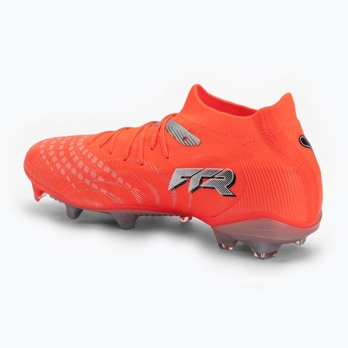Scarpe da calcio PUMA Future 9 Fusion FG/AG glowing red/puma white/puma black/puma silver
