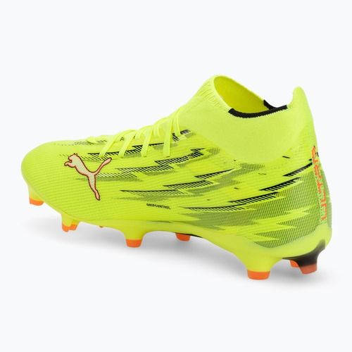 Scarpe da calcio PUMA Ultra 6 Match + FG/AG yellow alert/puma black/glowing red/lime squeeze