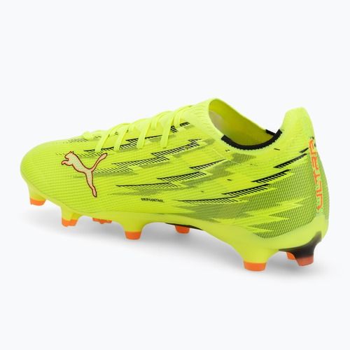 Scarpe da calcio PUMA Ultra 6 Match FG/AG yellow alert/puma black/glowing red/lime squeeze