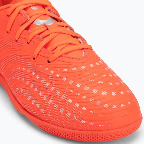 Scarpe da calcio junior PUMA Future 9 Play IT Jr glowing red/puma white/puma black/puma silver