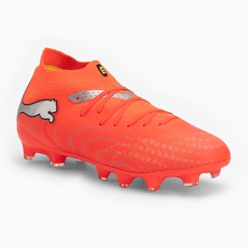 Scarpe da calcio junior PUMA Future 9 Pro FG/AG Jr glowing red/puma white/puma black/puma silver