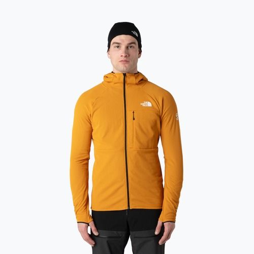 Felpa uomo The North Face Summit Futurefleece FZ citrine yellow