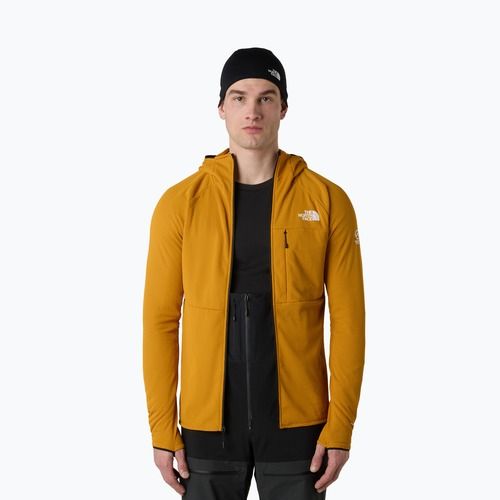 Felpa uomo The North Face Summit Futurefleece FZ citrine yellow