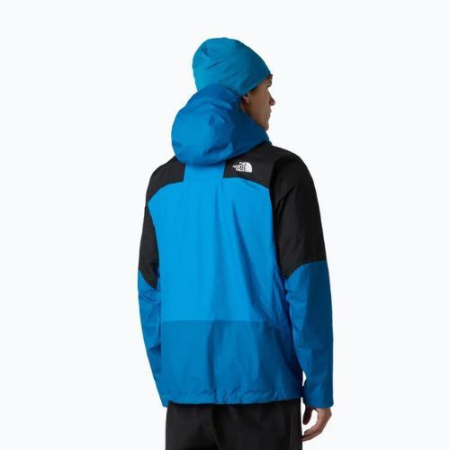 Giacca impermeabile da uomo The North Face Signal 2.5L Dryvent skyline blue/adriatic blue/tnf black