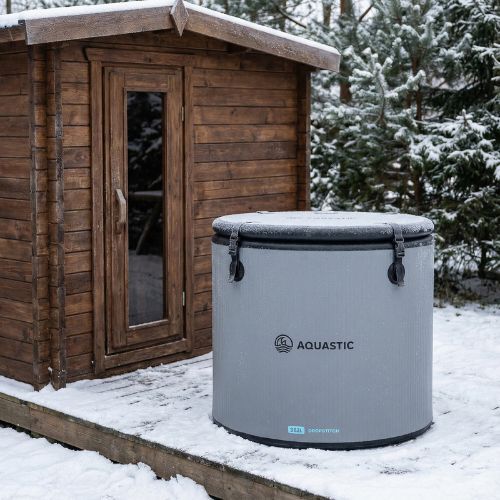 Vasca per immersione fredda AQUASTIC BrrFree 382 l dropstitch gray