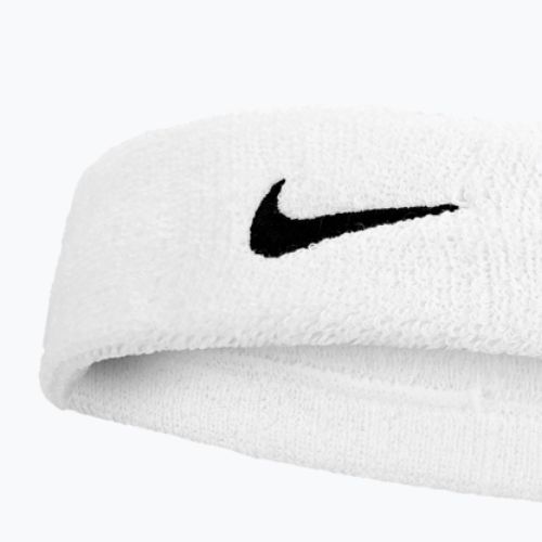 Fascia da testa Nike Swoosh Classic Headband white/black
