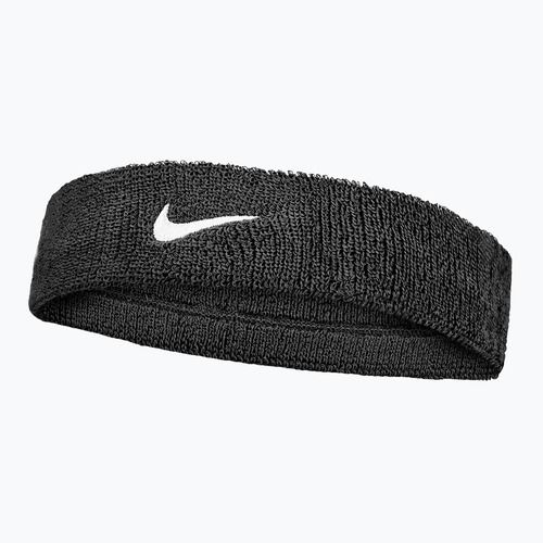 Fascia per capelli in spugna Nike Swoosh Classic Headband black/white