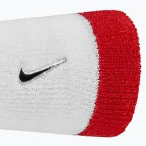Fasce da polso Nike Swoosh Classic Doublewide Wristbands 2 pz Game Royal/University Red/Black