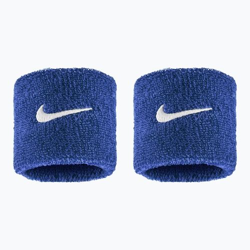 Polsini Nike Swoosh Classic Wristbands 2 pezzi Game Royal/White