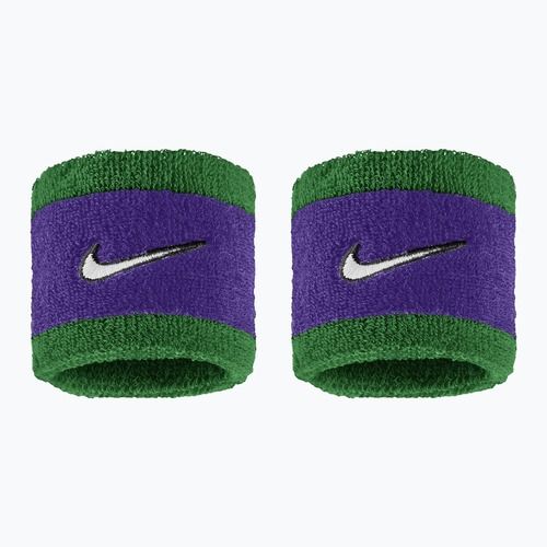 Polsini Nike Swoosh Classic Wristbands 2 pz. clover/fierce purple/white
