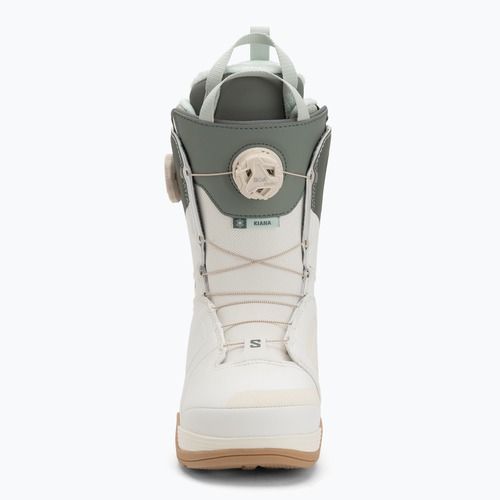 Scarponi da snowboard donna Salomon Kiana Dual Boa W vanilla ice/agave green/clearly aqua