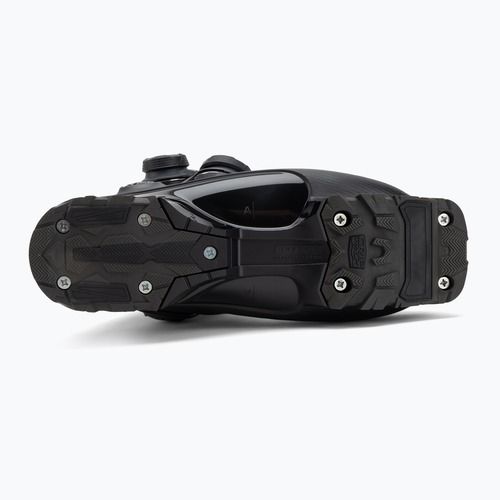 Scarponi da sci donna Salomon S/Pro Supra Dual Boa 115 W black/beluga metallic/beetroot purple