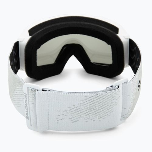 Maschera da sci Salomon S/View 3 Access white/flash gold