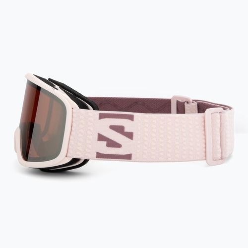 Maschera da sci Salomon Aksium 2.0 S acces heavenly pink/flash toric orange