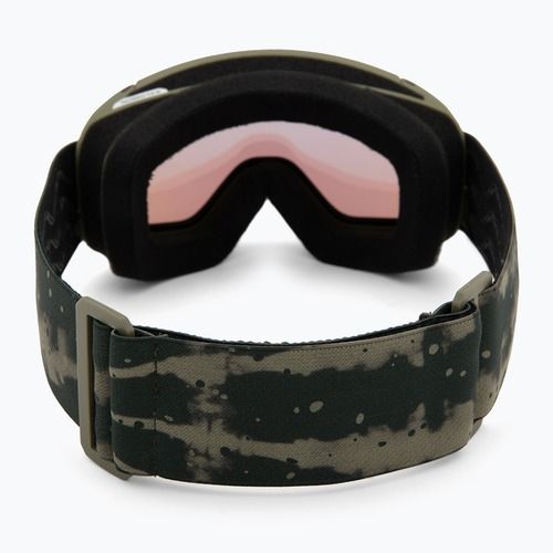 Maschera da sci Salomon Aksium 2.0 S olive night/ml mid blue