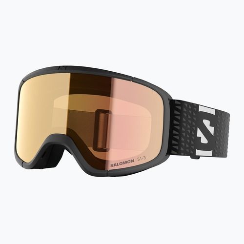 Maschera da sci Salomon Aksium 2.0 S Photo black/photo ml red