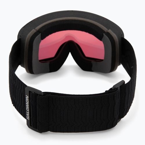 Maschera da sci Salomon Sentry Pro Sigma black/sigma poppy red