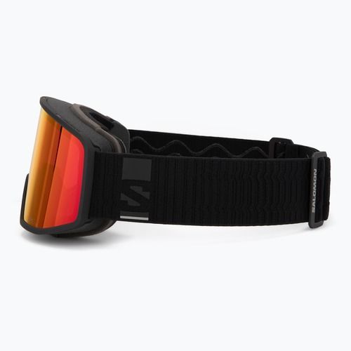 Maschera da sci Salomon Sentry Pro Sigma black/sigma poppy red