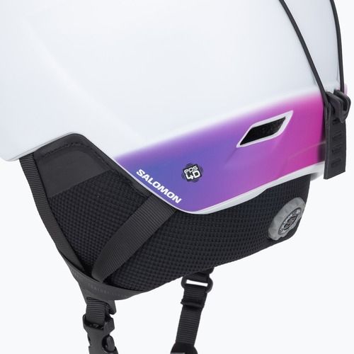 Casco da sci Salomon Pioneer LT Pro white