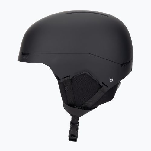 Casco da sci Salomon Brigade Round Fit black