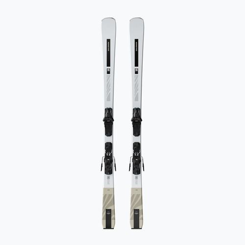 Sci da discesa donna Salomon S/Max N°4 + attacchi M10 GW white/light bronze met