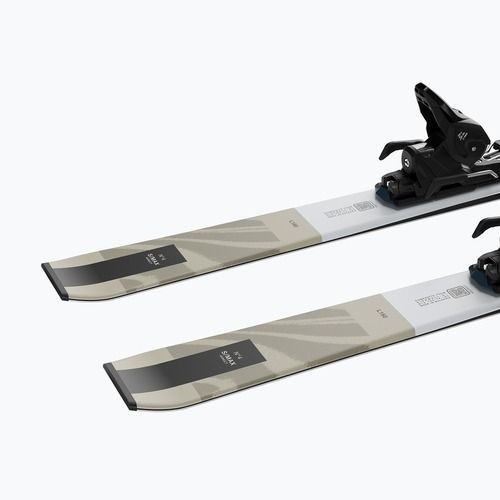 Sci da discesa donna Salomon S/Max N°4 + attacchi M10 GW white/light bronze met