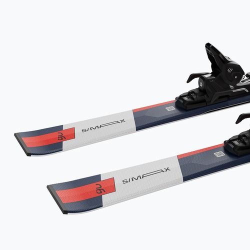 Sci da pista Salomon S/Max 6 XT + attacchi M10 GW Silver/Legion Blue Metallic/Fiery Coral