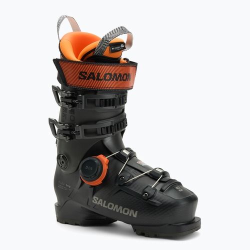 Scarponi da sci uomo Salomon S/Pro Supra Boa 110 GW black/beluga metallic/orange tiger