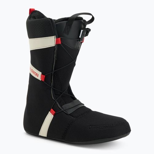 Scarponi da snowboard uomo Salomon Launch Boa SJ Boa almond milk/castle rock/black