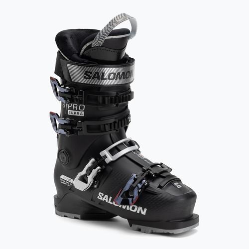 Scarponi da sci donna Salomon S/Pro Supra 80 W GW black/silver metallic/sweet lavender