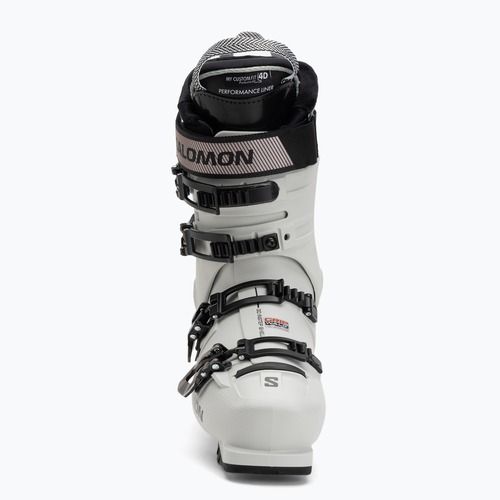 Scarponi da sci donna Salomon S/Pro Supra 100 W GW aurora gray/black/pink gold metallic