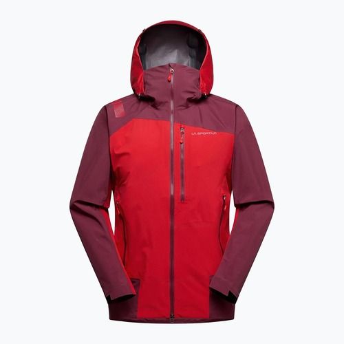 Giacca ibrida da uomo La Sportiva Alpine Guide GTX Perfomance mountain red/redwood