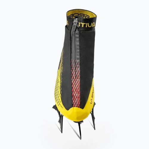 Scarpette da arrampicata La Sportiva Mega Ice Evo black/yellow